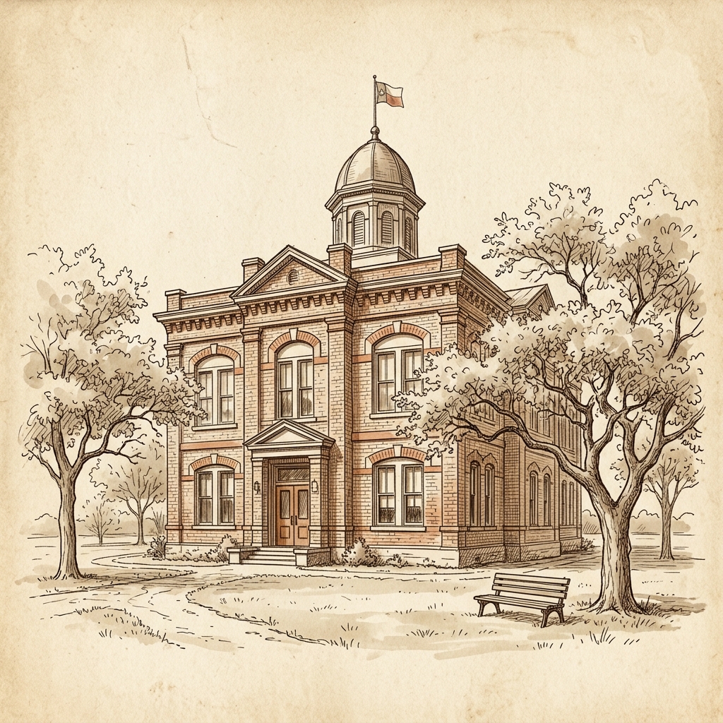 Houston County Courthouse, Crockett, Texas